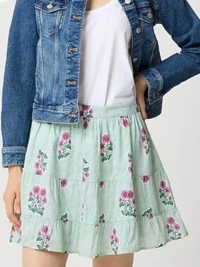 J. Crew NWT floral skirt